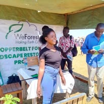 Weforest at the Mpongwe Expo