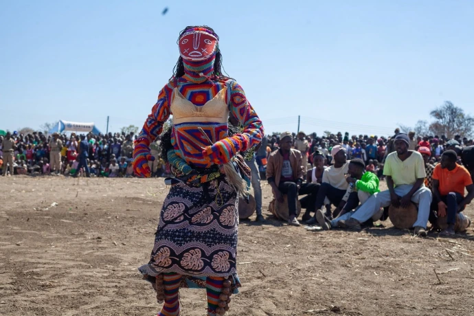Traditional dancers at NWestern Show